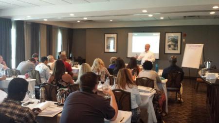 Joe Dale Training in July 